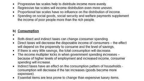 Effects of Fiscal Policy