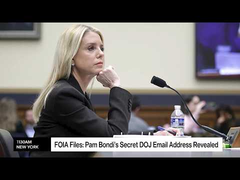 Pam Bondi’s Secret DOJ Email Address Revealed