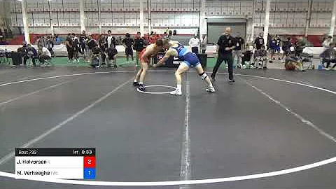 86 Kg Consolation - Jon Halvorsen, Illinois Vs Mar...