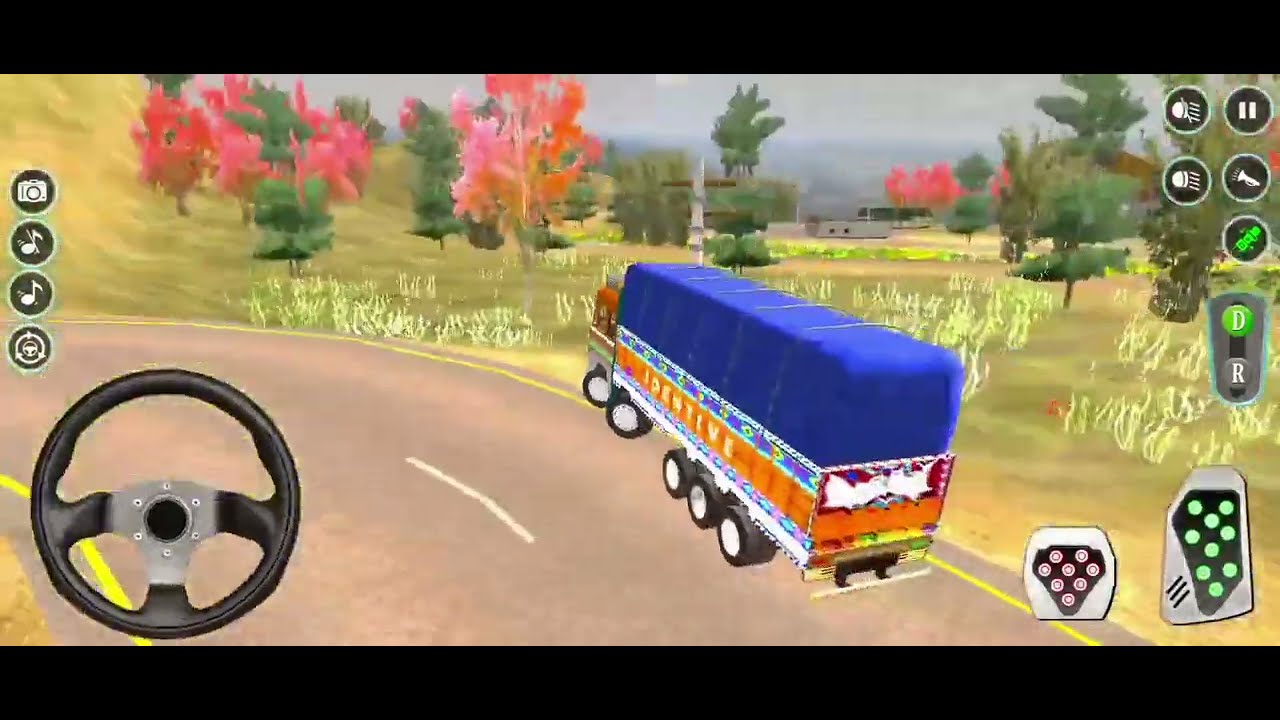 Indian Truck Cargo Delivery Gameplay 🚚#shorts 