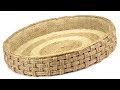 DIY Wicker Serving Tray with Jute Ropes and Cardboard | Jute Rope Tray