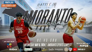 🎥 LIVESTREAM ALERT🎥 PINOYLIGA COLLEGIATE CUP S3 | SBU RED LIONS vs UE RED WARRIORS