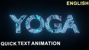 How To Create Simple Text Animation In Blender 2.8 With Eevee (BLENDER TUTORIAL) | IN ENGLISH