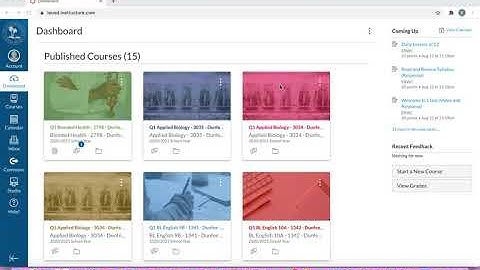 How to access Edmentum courses via Canvas