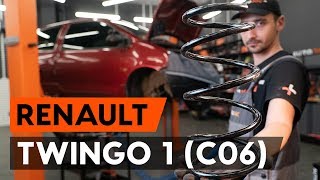 RENAULT TWINGO Pakokaasun kierrätysventtiili asentaa : videokäsikirjat