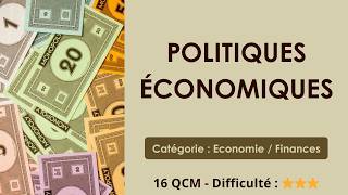 Politiques économiques - Catégorie : Economie / Finances