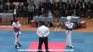 67Kg Final Sule Yilmaz Vs Maide Nur Uysal 2013 Turkish Tkd Championships Under -21