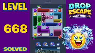 Drop Escape – Level 668 | Walkthrough