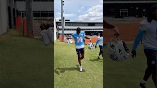 Genius way he chose his NEW jersey number #nfl #shorts