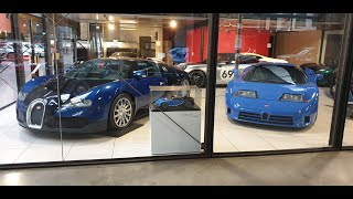 Bugatti EB110 & Bugatti Veyron + EB110-Engine