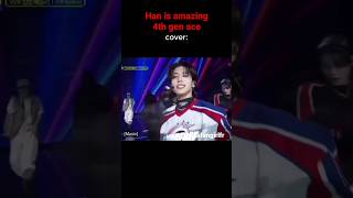 han addicting/viral part at the kbs festival (orginal vs han) #kpop #straykids #skz Resimi