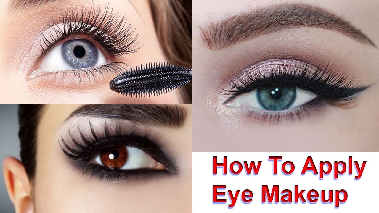 How to apply eye makeup How to Apply Eyeshadow PERFECTLY Beginner