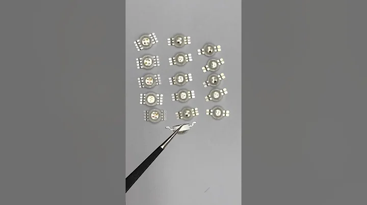 1w vs 3w LED l Testing with 3v l 2pins l 3pins l 4pins l Aluminum Heat sink l Brightness test