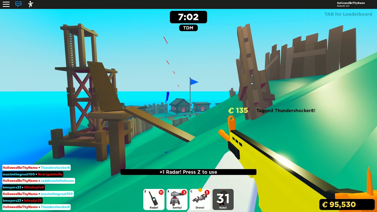 Is the Scar Good? Big Paintball Review ROBLOX Gameplay (with Mic