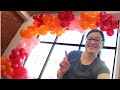 How to make a balloon garland for large spaces
