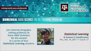 TAMIDS Biomedical Data Science Online Training Program: Statistical Learning - Classification