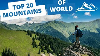 Top 20 Highest Mountain 🏔️ in the world | Tallest mountains | highest peak in the world #mountain