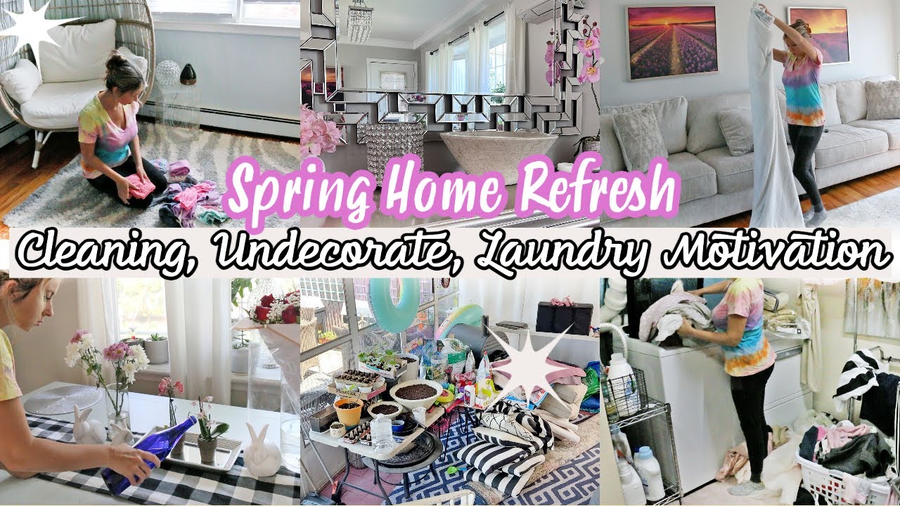 CLEAN WITH ME || HOMEMAKING || LAUNDRY MOTIVATION - YouTube