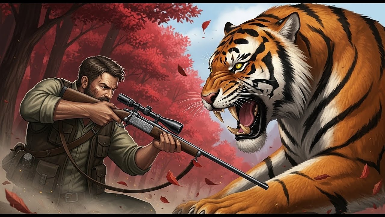Câu Chuyện Hư Cấu: Trận Tử Chiến Của Vua Săn Hổ Tây Nguyên Với Con Hổ Khổng Lồ
