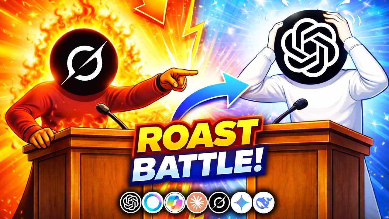 I Forced 7 AIs to ROAST Each Other (It Got Personal)