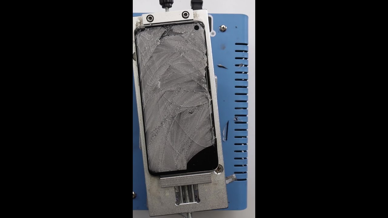 Fixing the S10 Front Glass—Turn Your Volume UP 🔥🔧 #ASMR #Shorts