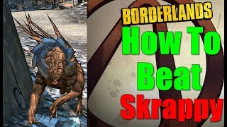 Borderlands How To Beat Skrappy Walkthrough Earl's Best Friend Gameplay Commentary HD