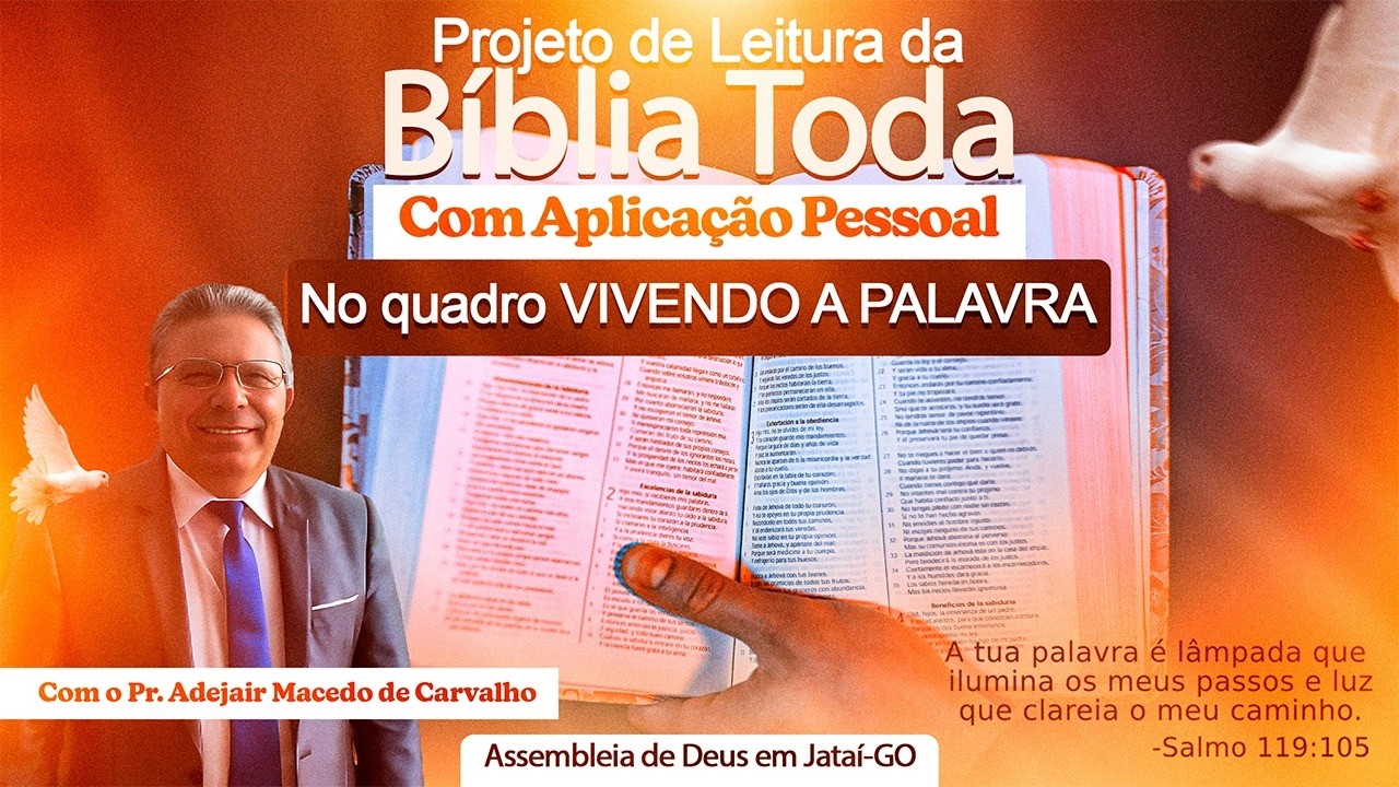 Vivendo a Palavra Jeremias capítulo 31 - Tema: Não Seja Enganado. Há Esperança para o Seu Futuro!