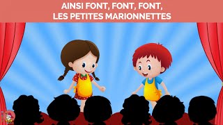 Video thumbnail of "Le Monde d'Hugo - Ainsi font, font, font, les petites marionnettes"