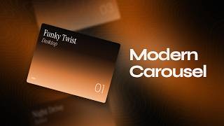 Responsive Modern Carousel | HTML CSS JavaScript (Mobile First)
