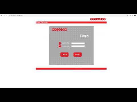 Change Ooredoo Qatar Fibre Gateway Huawei Router Admin Password 2020