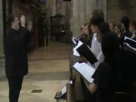 YPAS Concert Choir at the Santiago Cathedral, Spai...