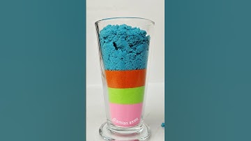 Very Satisfying and Relaxing Kinetic Sand ASMR|drop and squish|P-769|#asmr #shorts