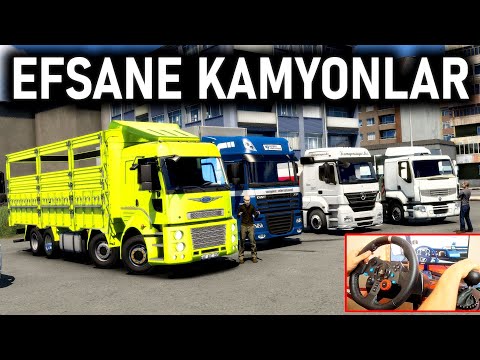 KAMYON FUARINA GİTTİM ! KAMYON ALDIM ! ETS 2 MOD Logitech G29