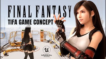 #FF7 Tifa Action-Game Concept #unrealengine5
