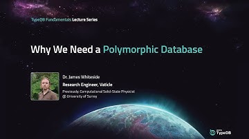 TypeDB Lecture: Why We Need a Polymorphic Database