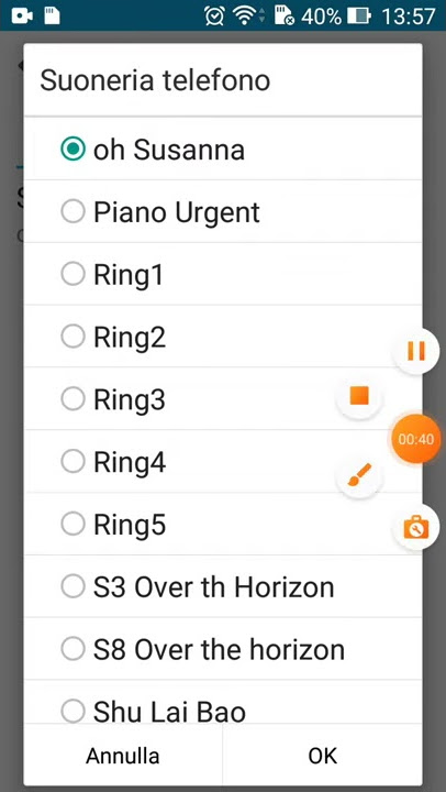 Asus zenfone 2 ringtone oh Susanna