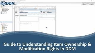 Celebrity DDM Tutorials - Guide to Understanding Item Ownership and Modification Rights in DDM Wealth