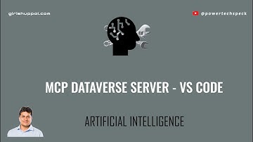 Hoe gebruik ik MCP Dataverse Server in Microsoft Visual Studio Code IDE?
