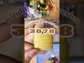 winding embroidery floss onto plastic bobbins- skein no. 3078 (very light golden yellow)