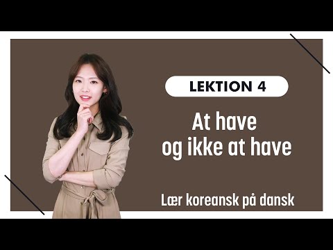 Video: Hvordan skriver man en sætning på koreansk?