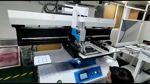 semi automatic solder paste printer machine | 1.2m solder paste printer machine