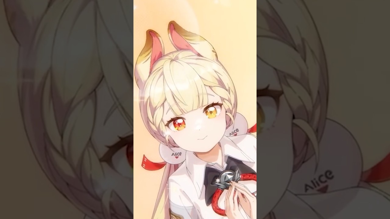 Alice is the cutest ZZZ character #zzzero #zzzcreators #zzzvideo