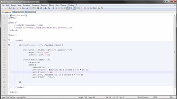 D3.js tutorial - 10 - Loading External Data
