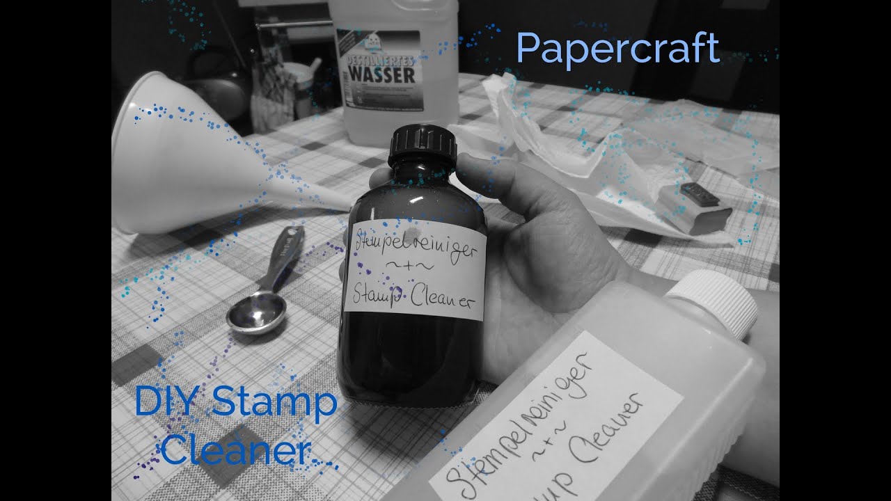 Papercrafting DIY Stamp Cleaner YouTube