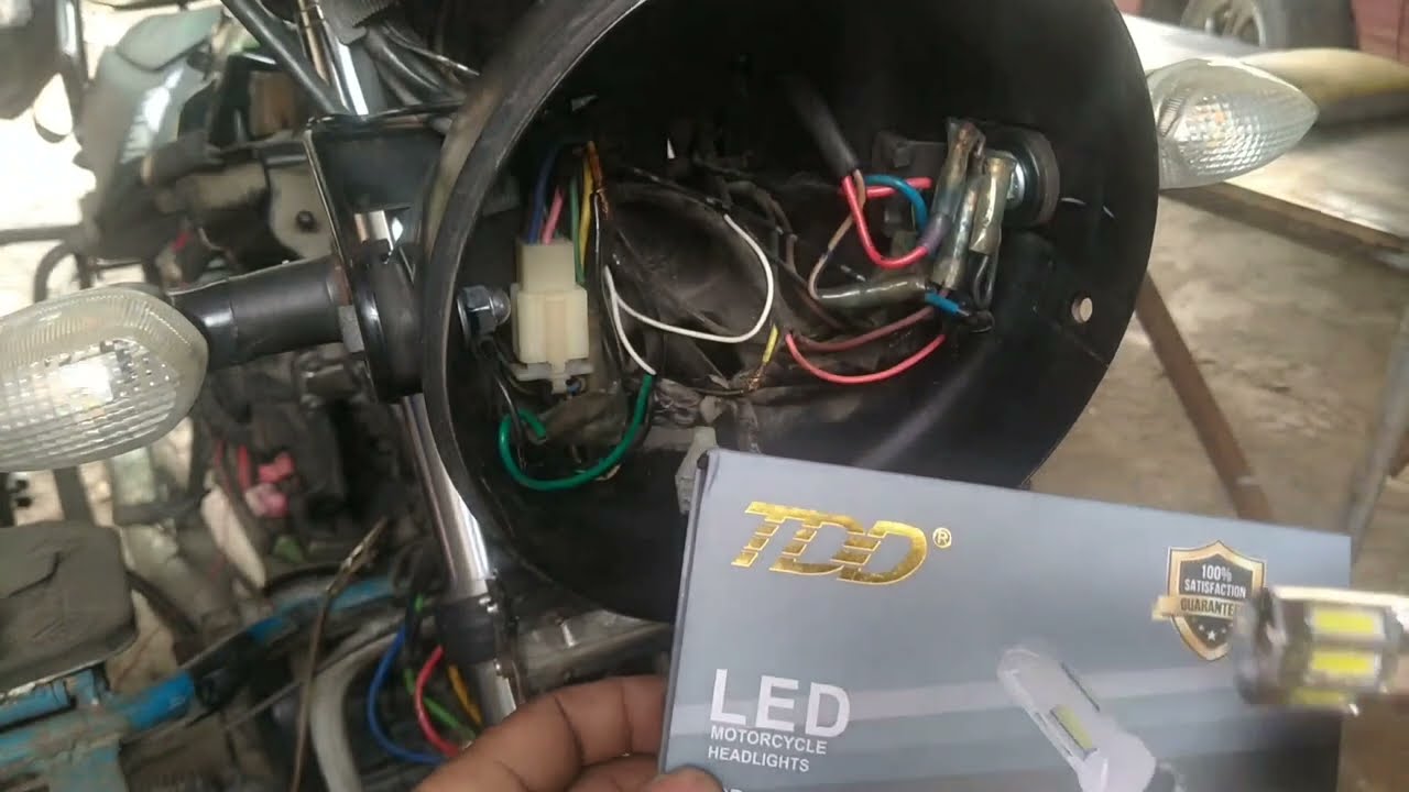 Paano mag battery operated ng Headlight Yamaha ytx