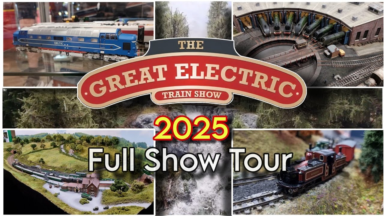 The Great Electric Train Show 2025 GETS  Model Railway Exhibition Full Tour 