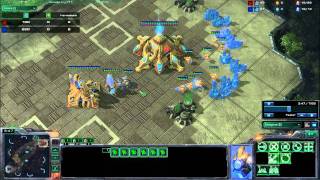 Starcraft 2: Double proxy fail