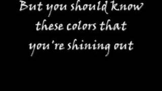Colors-Crossfade Lyrics chords