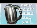 hindi umiinit na electric kettle, paano irepair?