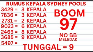 SDY POOLS HARI INI | PREDIKSI SDY HARI INI | PREDIKSI SDY 3 JULI 2025 | SYDNEY HARI INI | RUMUS SDY